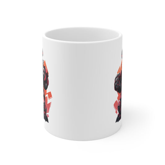 11 Oz Mug | Mascot-Bear-008