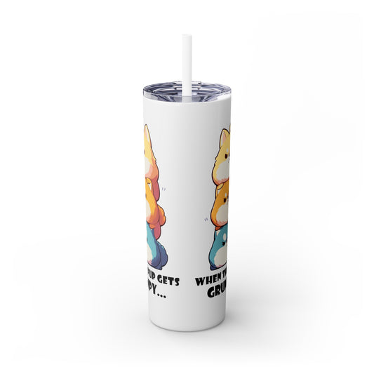 Kawaii, 20 Oz Tumbler, Stainless Steel, Leakproof T20-2405-Kawaii-Dog-001
