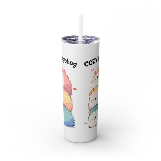 Kawaii, 20 Oz Tumbler, Stainless Steel, Leakproof T20-2405-Kawaii-Hedgehog-003