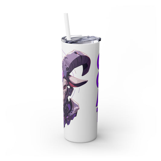 Mascot Logo, 20 Oz Tumbler, Stainless Steel, Leakproof T20-2405-Mascot-Goat-015