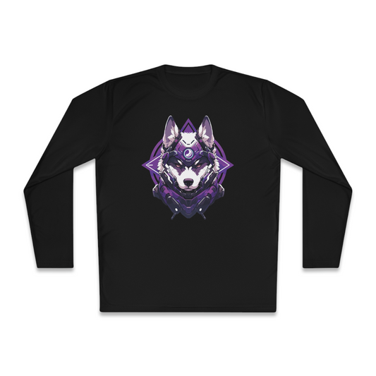 100% Cotton Long Sleeve Tee | Mascot-Dog-016