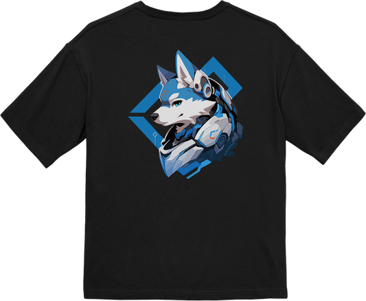100% Cotton Oversized Tee | Mascot-Dog-013