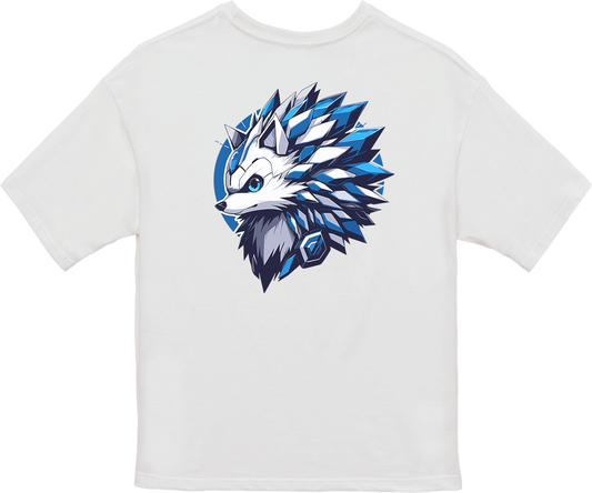 100% Cotton Oversized Tee | Mascot-Hedgehog-014