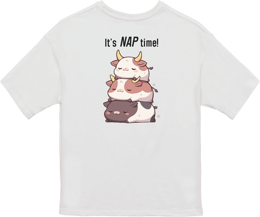 100% Cotton Oversized Tee | Kawaii-Bull-003