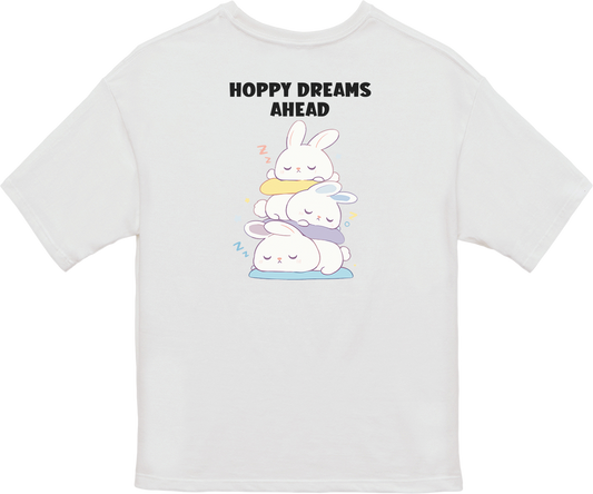 100% Cotton Oversized Tee | Kawaii-Bunny-003