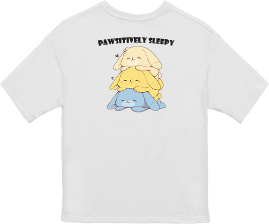100% Cotton Oversized Tee | Kawaii-Dog-003