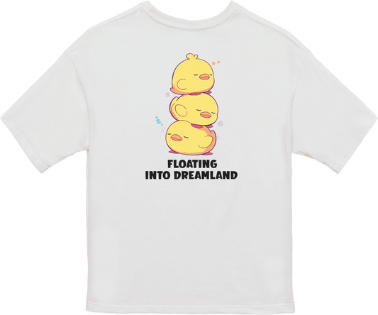 100% Cotton Oversized Tee | Kawaii-Duck-003