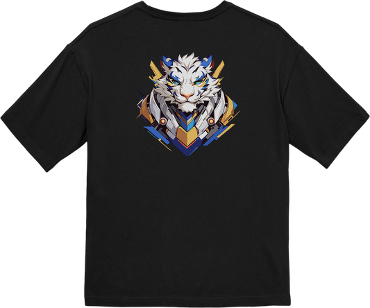 100% Cotton Oversized Tee | Merdeka-Tiger-001