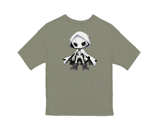 100% Cotton Oversized Tee | Anime-Halloween-033