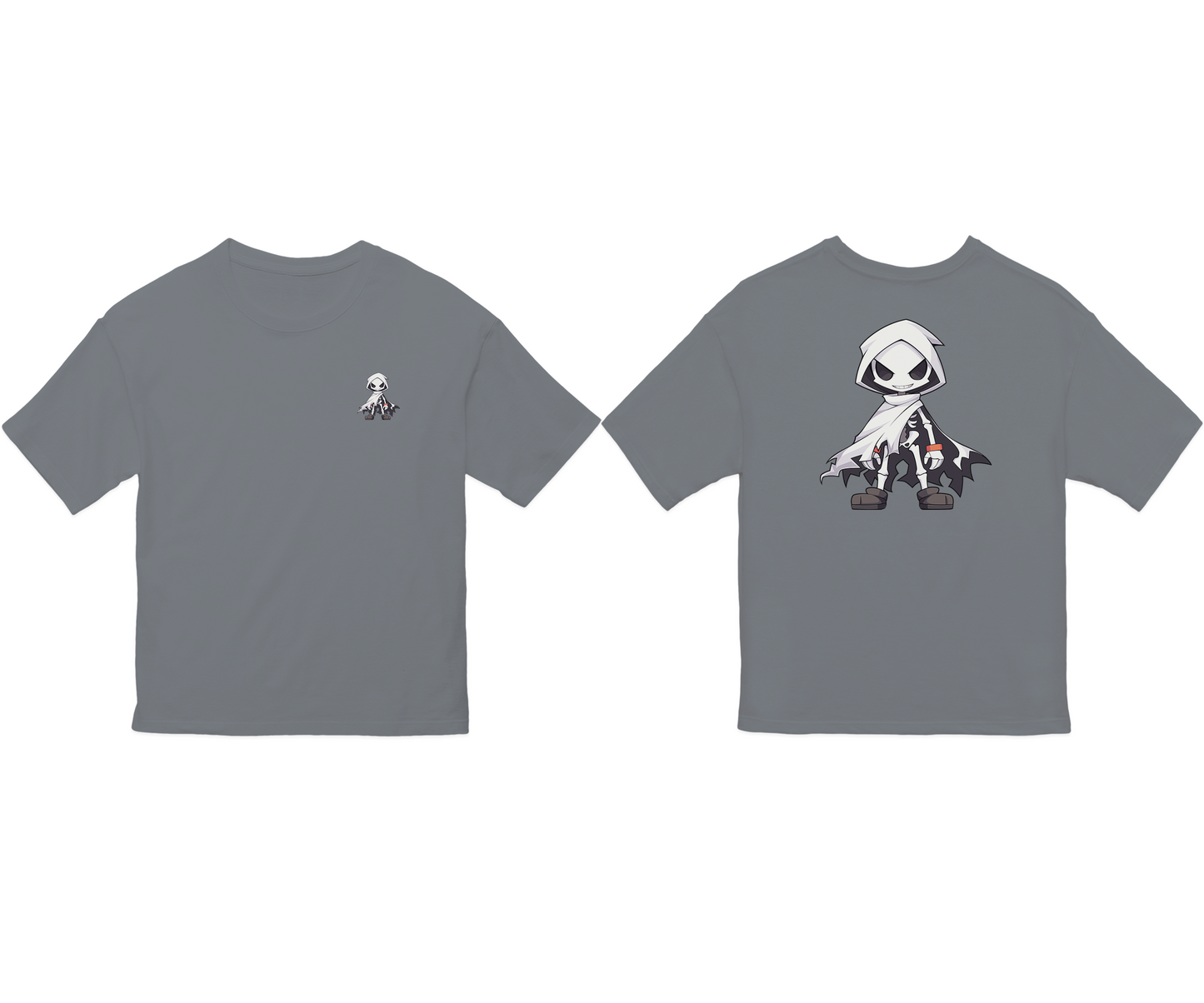 100% Cotton Oversized Tee | Anime-Halloween-034