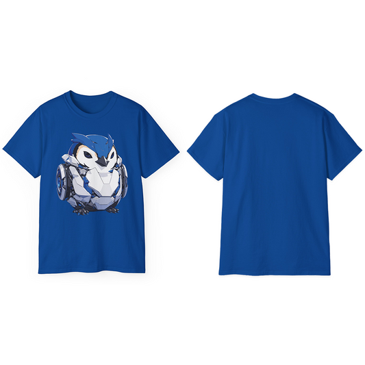 100% Cotton Short Sleeve Tee | Mascot-Penguin-012