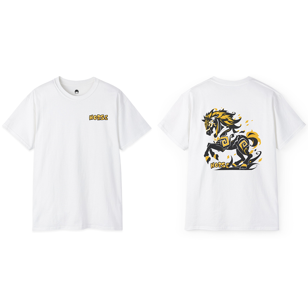 100% Cotton Short Sleeve Tee | Chinese-Zodiac-007
