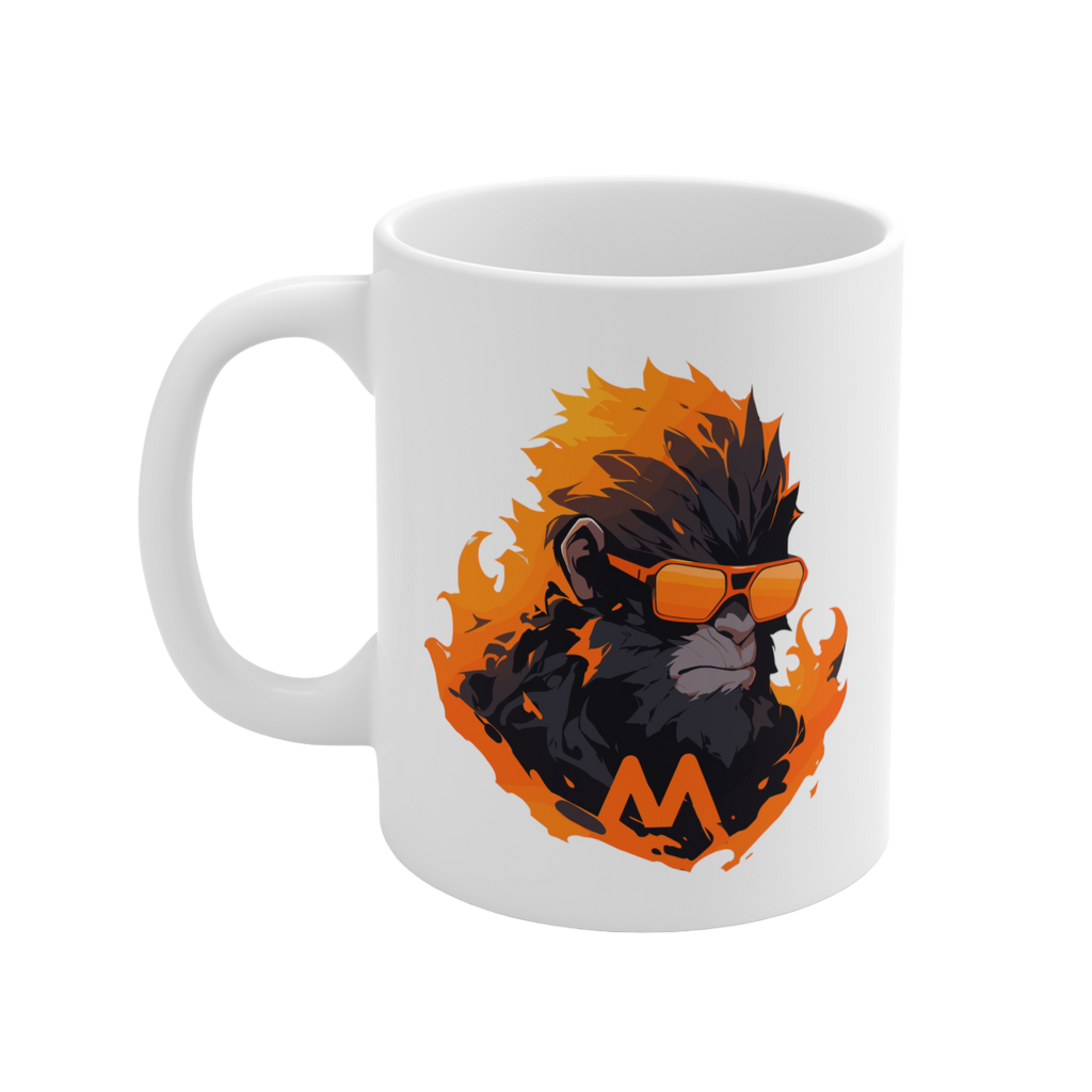11盎司马克杯 | Mascot-Ape-008