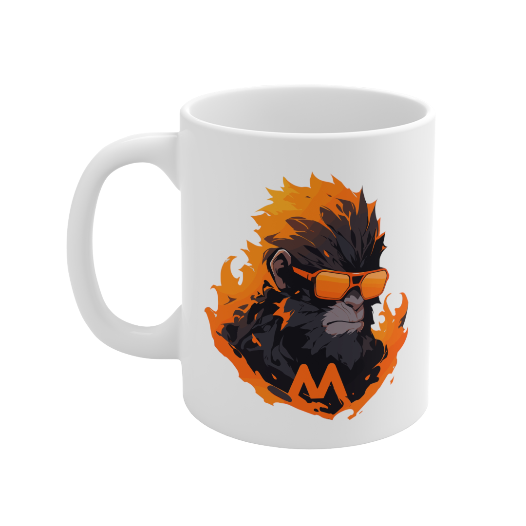 11盎司马克杯 | Mascot-Ape-008