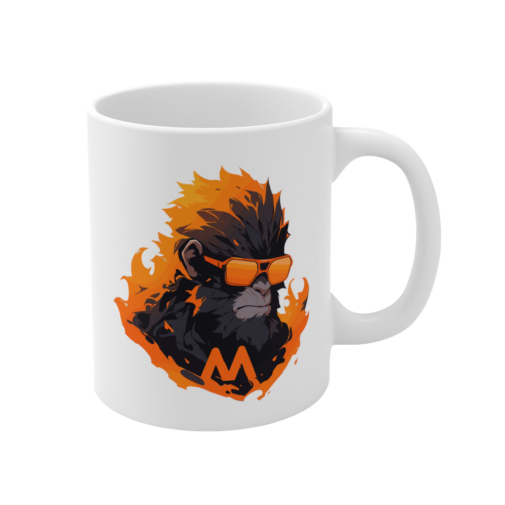11盎司马克杯 | Mascot-Ape-008