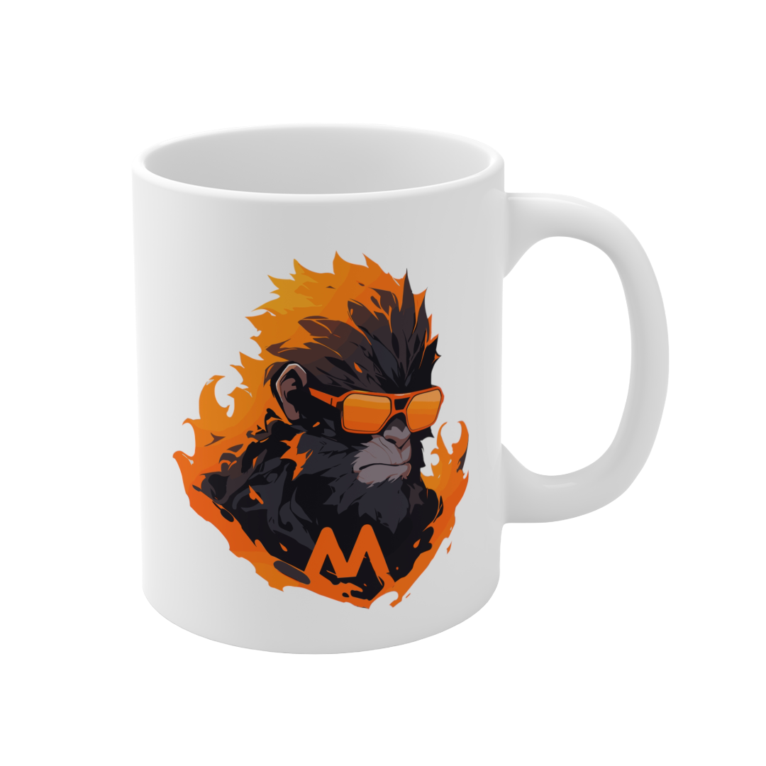 11盎司马克杯 | Mascot-Ape-008
