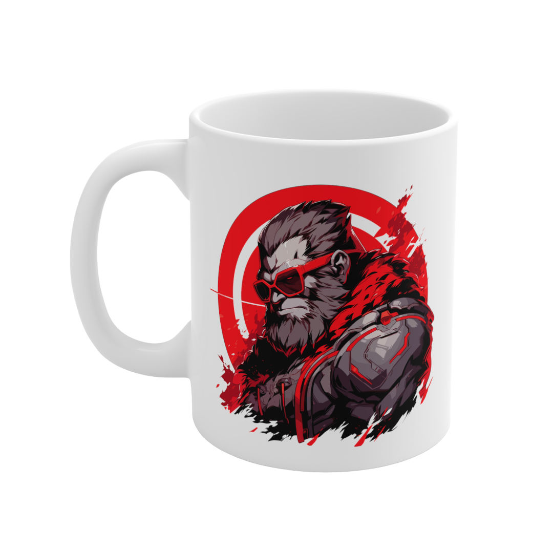 11盎司马克杯 | Mascot-Ape-009