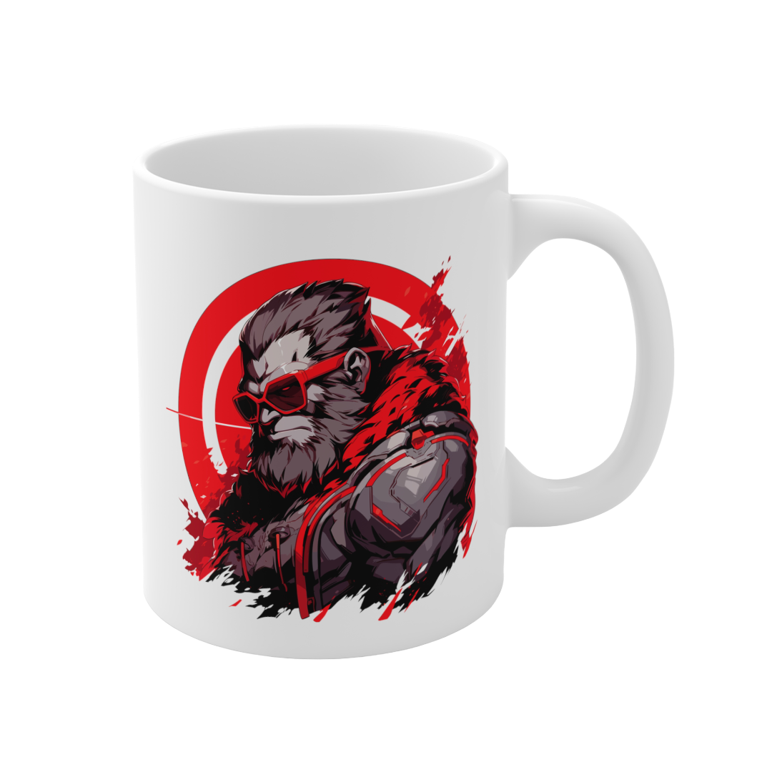 11 Oz Mug | Mascot-Ape-009