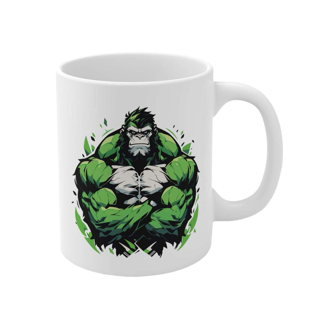 11盎司马克杯 | Mascot-Ape-011