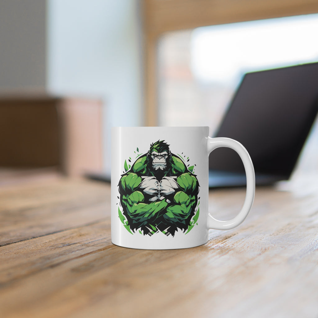 11盎司马克杯 | Mascot-Ape-011