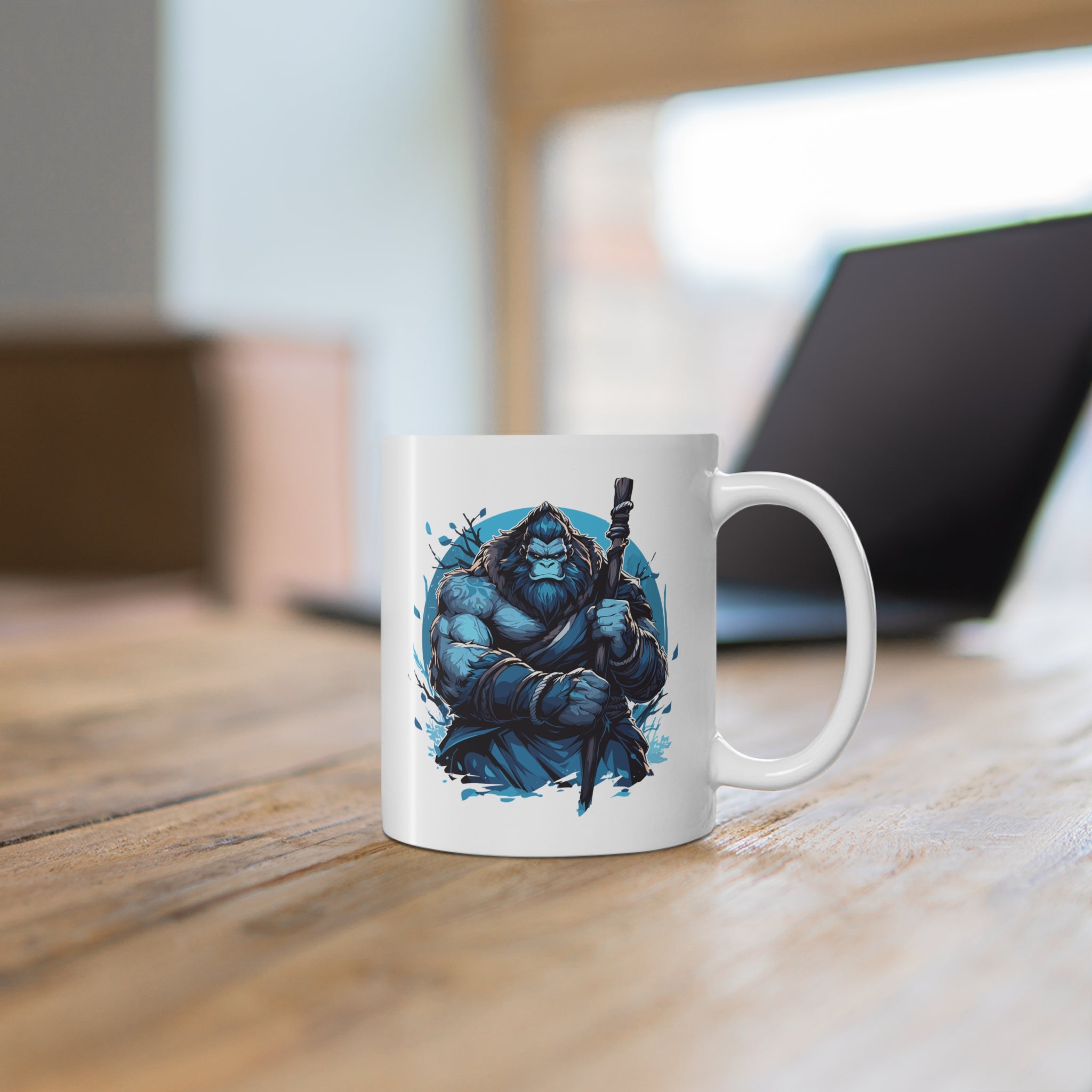 11盎司马克杯 | Mascot-Ape-013
