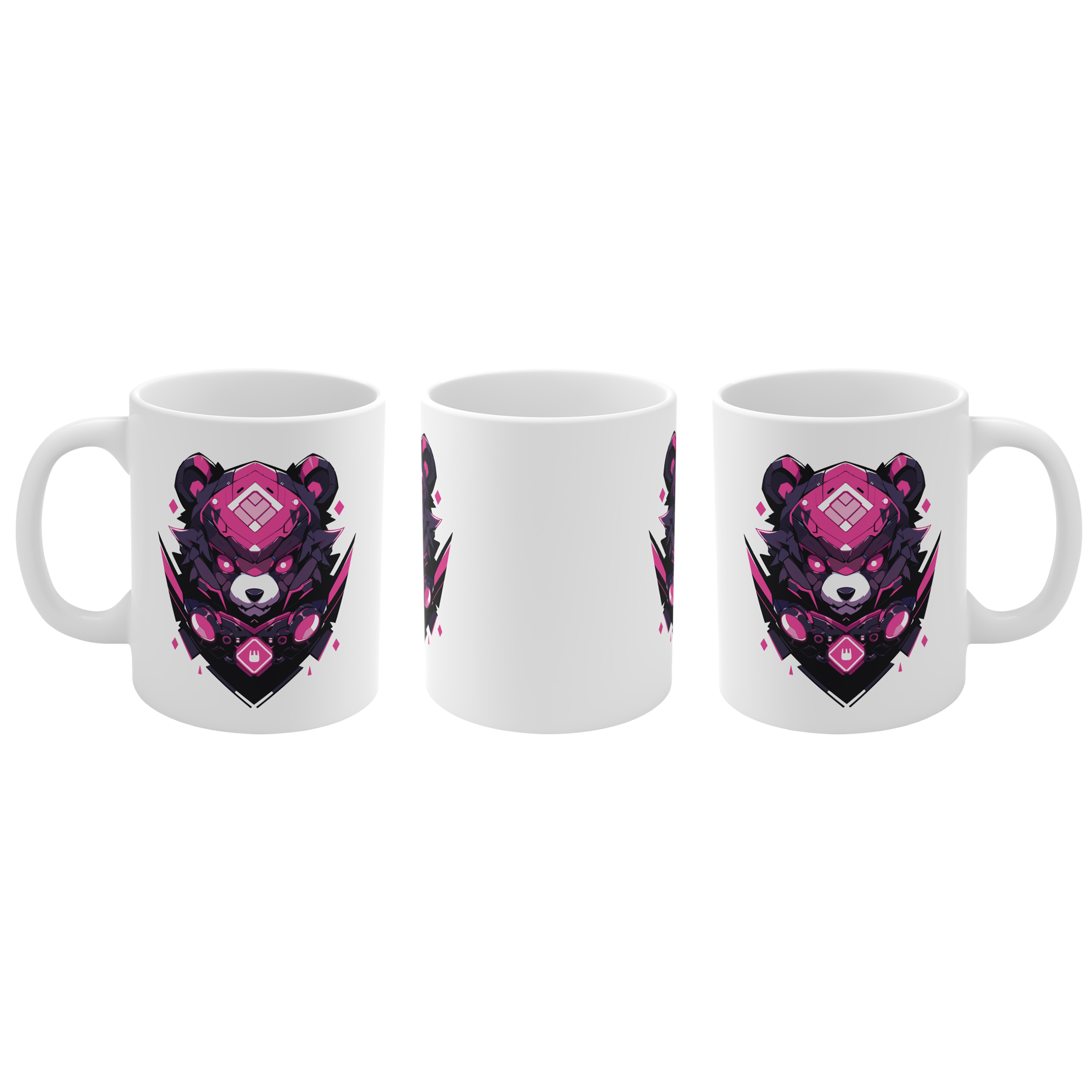 11盎司马克杯 | Mascot-Bear-001