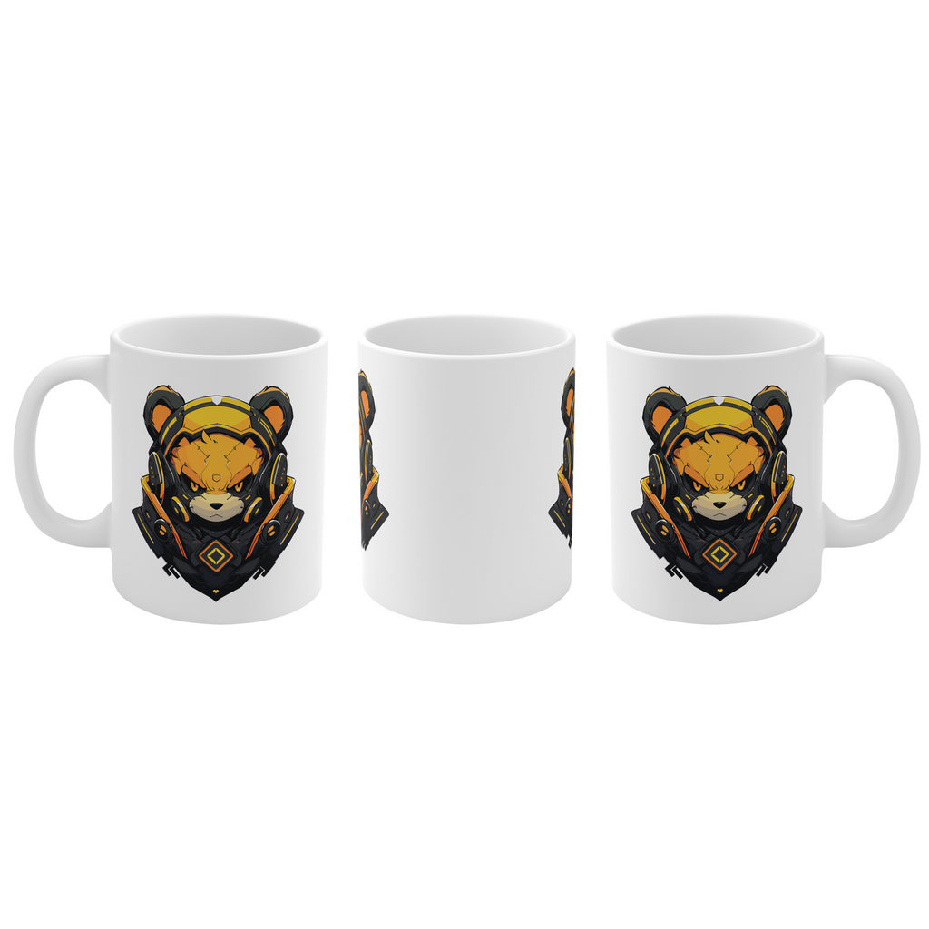 11盎司马克杯 | Mascot-Bear-003