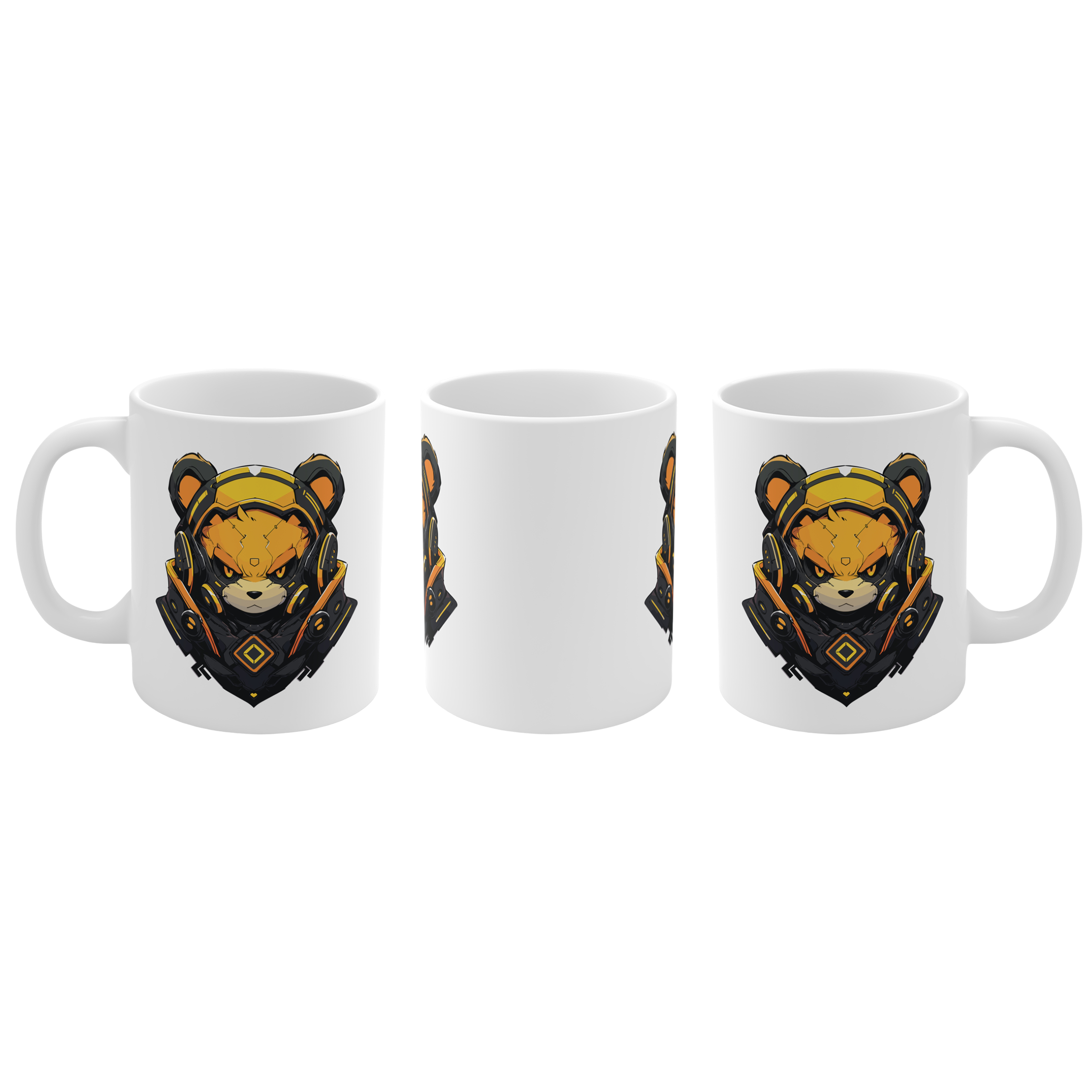 11盎司马克杯 | Mascot-Bear-003