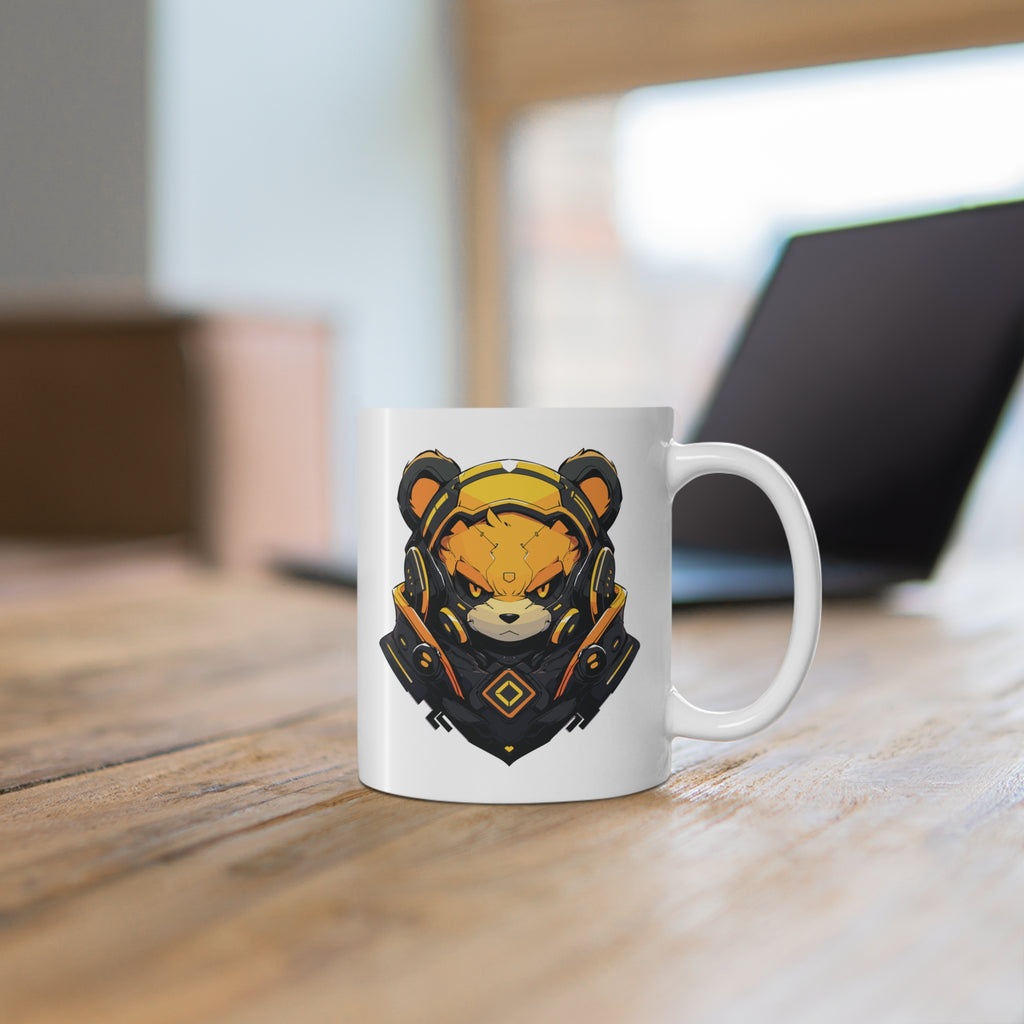 11盎司马克杯 | Mascot-Bear-003