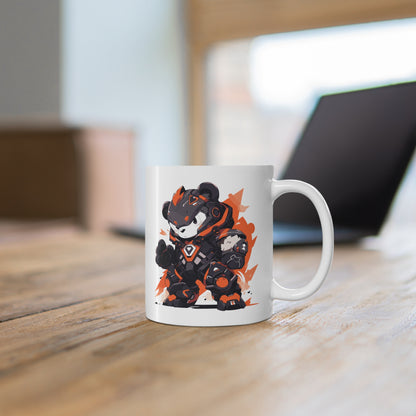 11 Oz Mug | Mascot-Bear-007