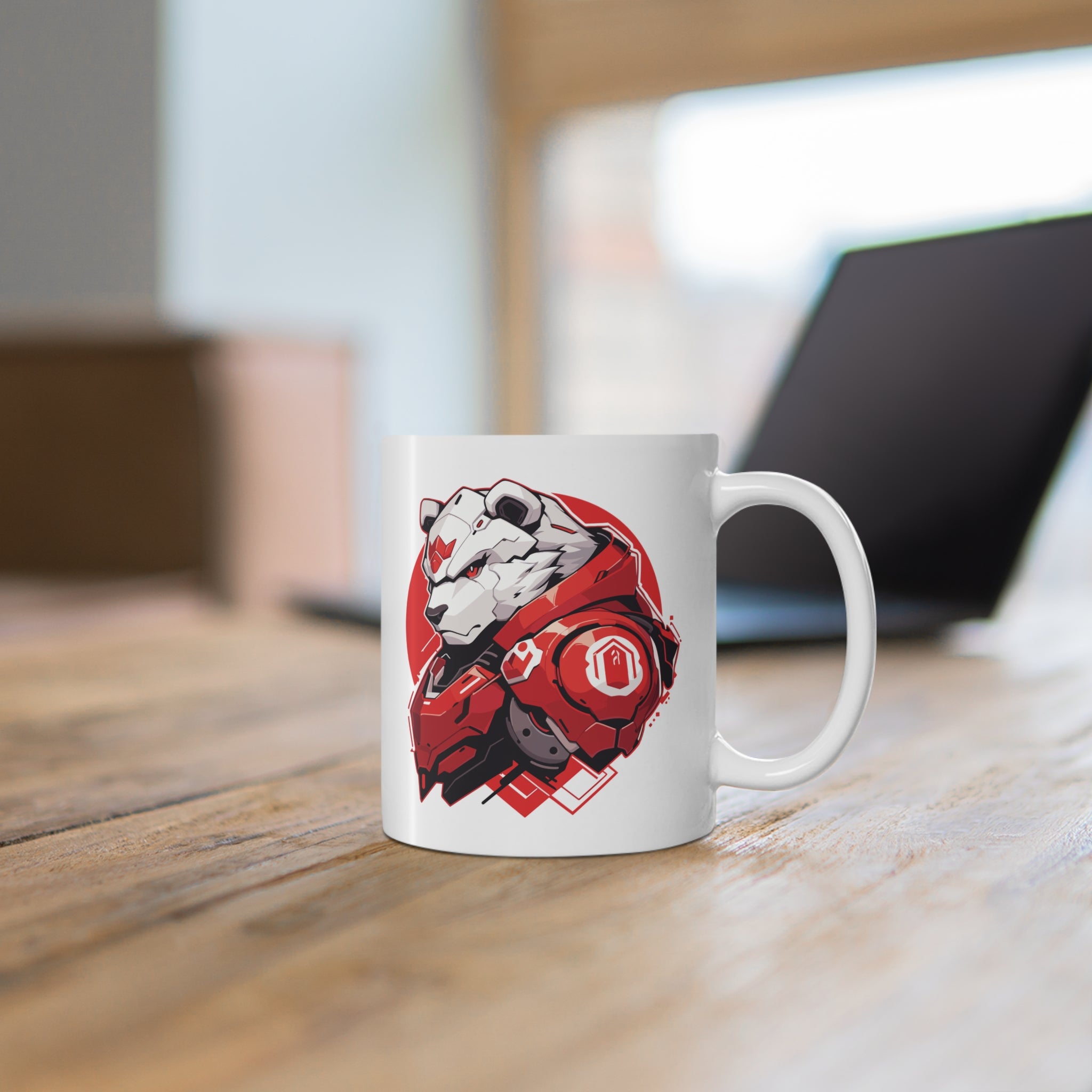 11盎司马克杯 | Mascot-Bear-009