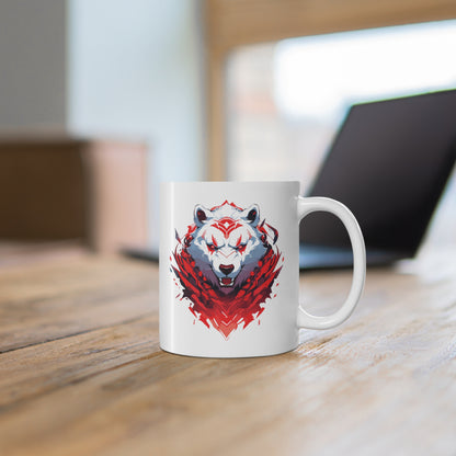 11 Oz Mug | Mascot-Bear-010