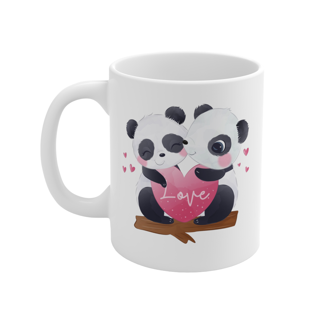 11盎司马克杯 | Kawaii-Panda-001