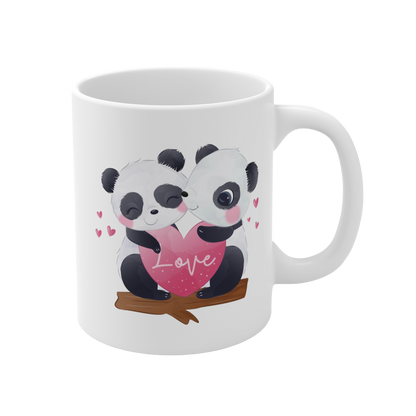 11 Oz Mug | Kawaii-Panda-001