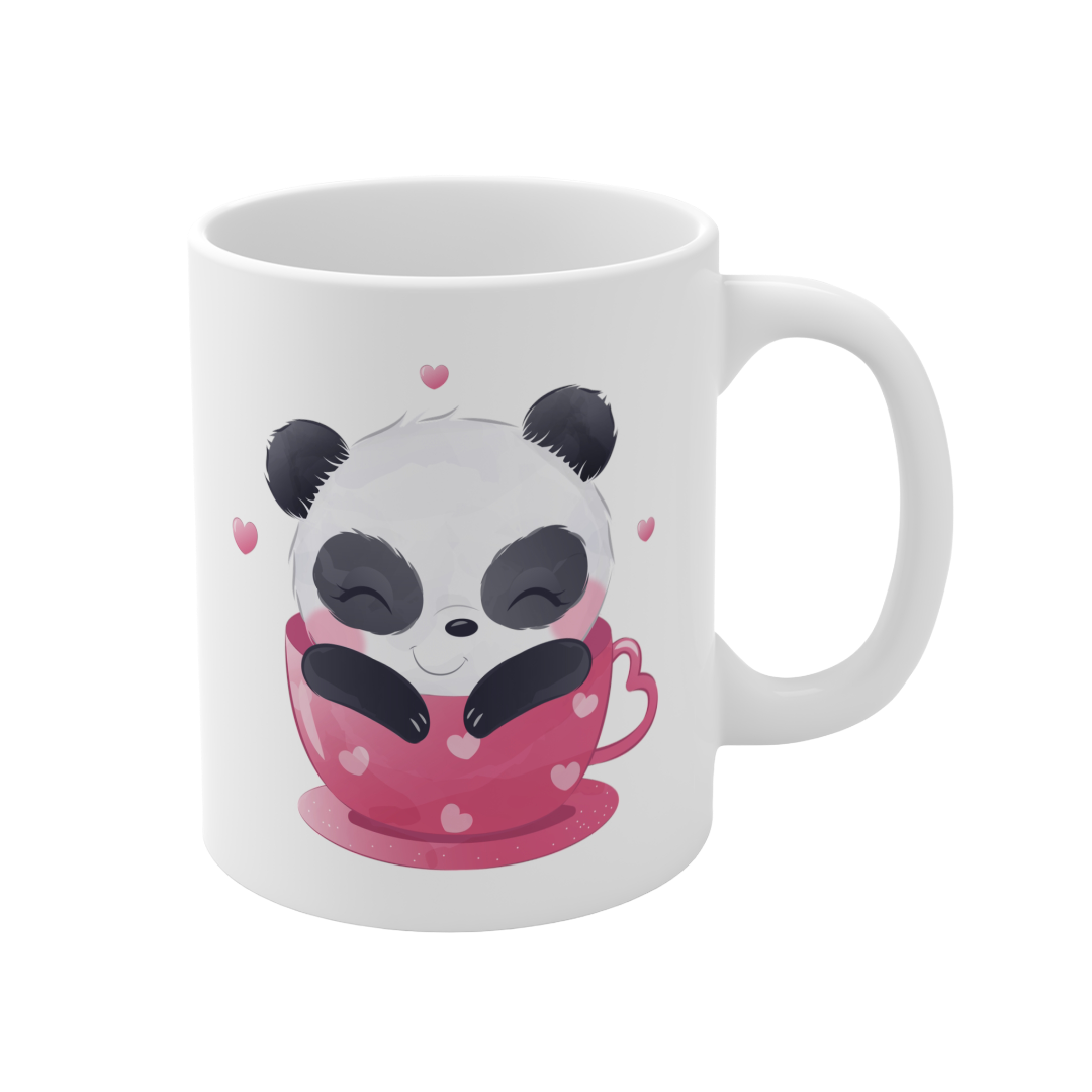 11 Oz Mug | Kawaii-Panda-002