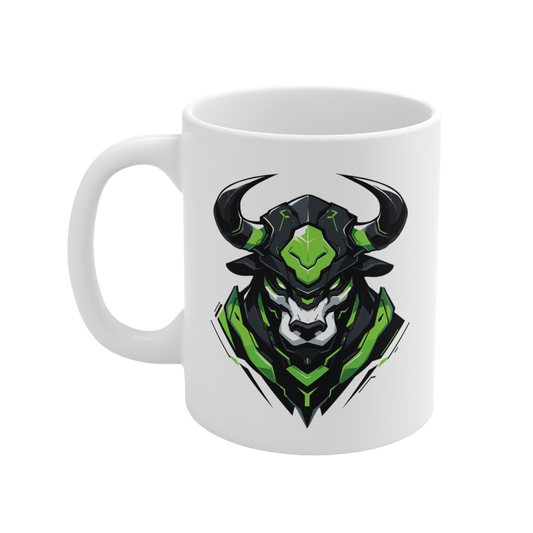 11 Oz Mug | Mascot-Bull-006