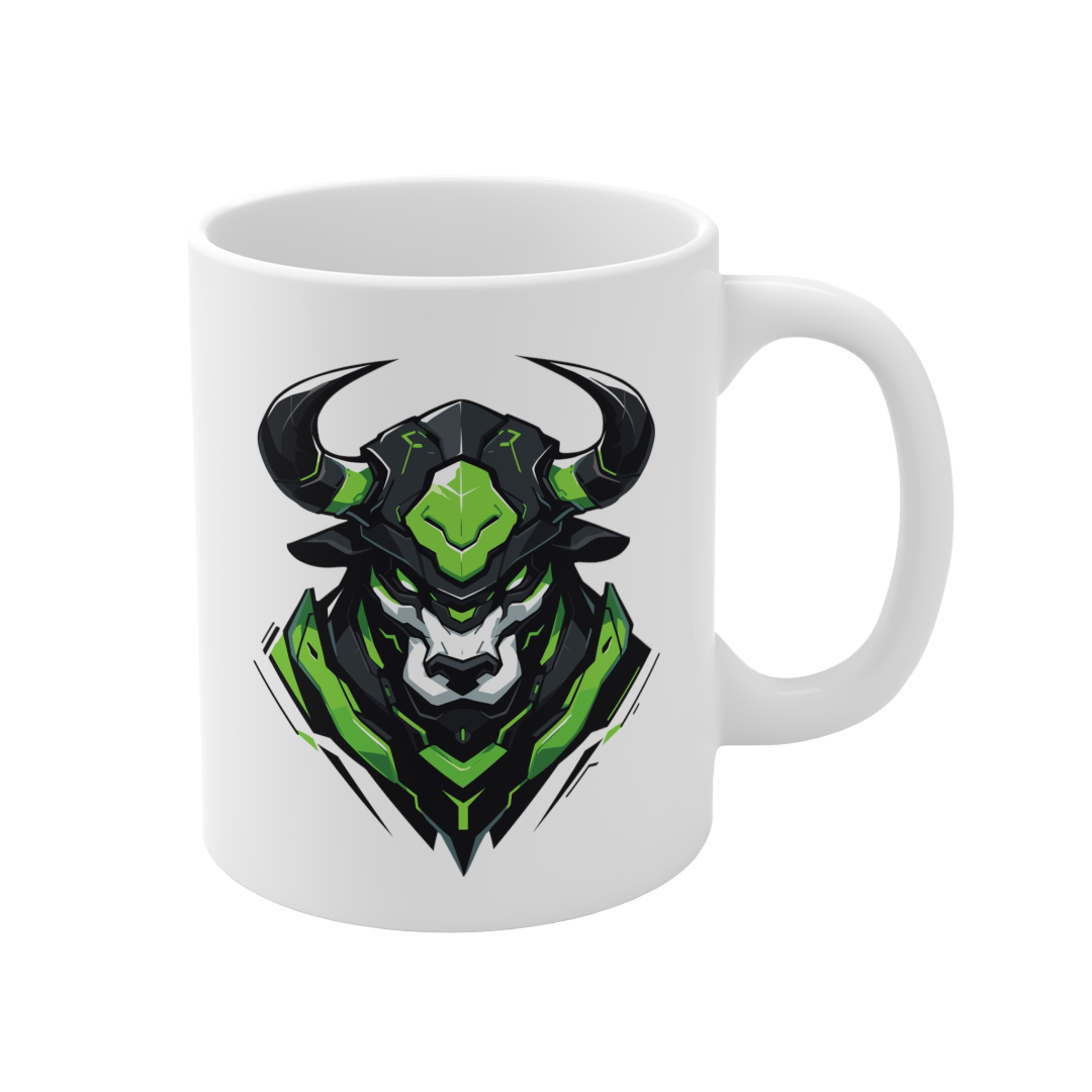 11 Oz Mug | Mascot-Bull-006