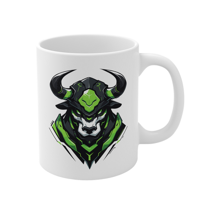 11 Oz Mug | Mascot-Bull-006