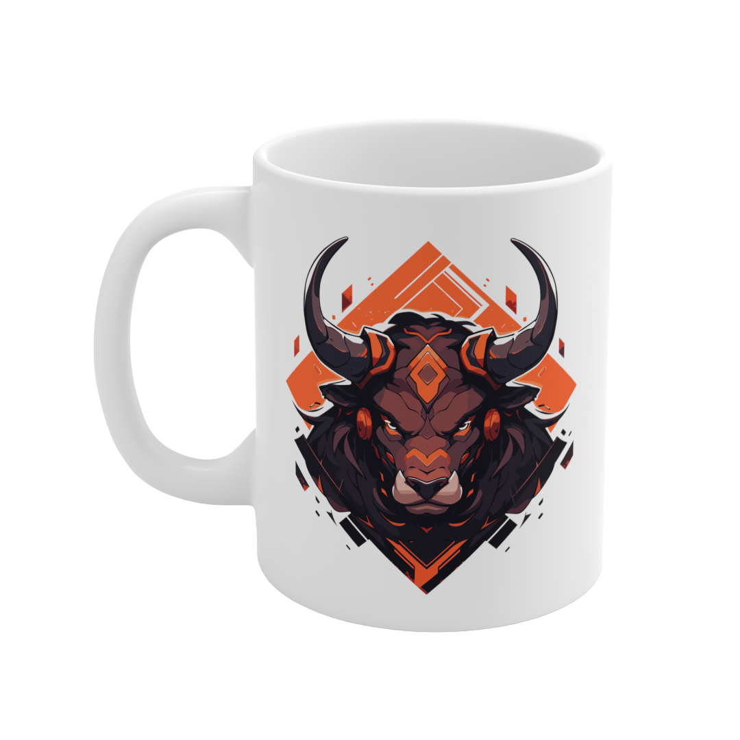 11盎司马克杯 | Mascot-Bull-007