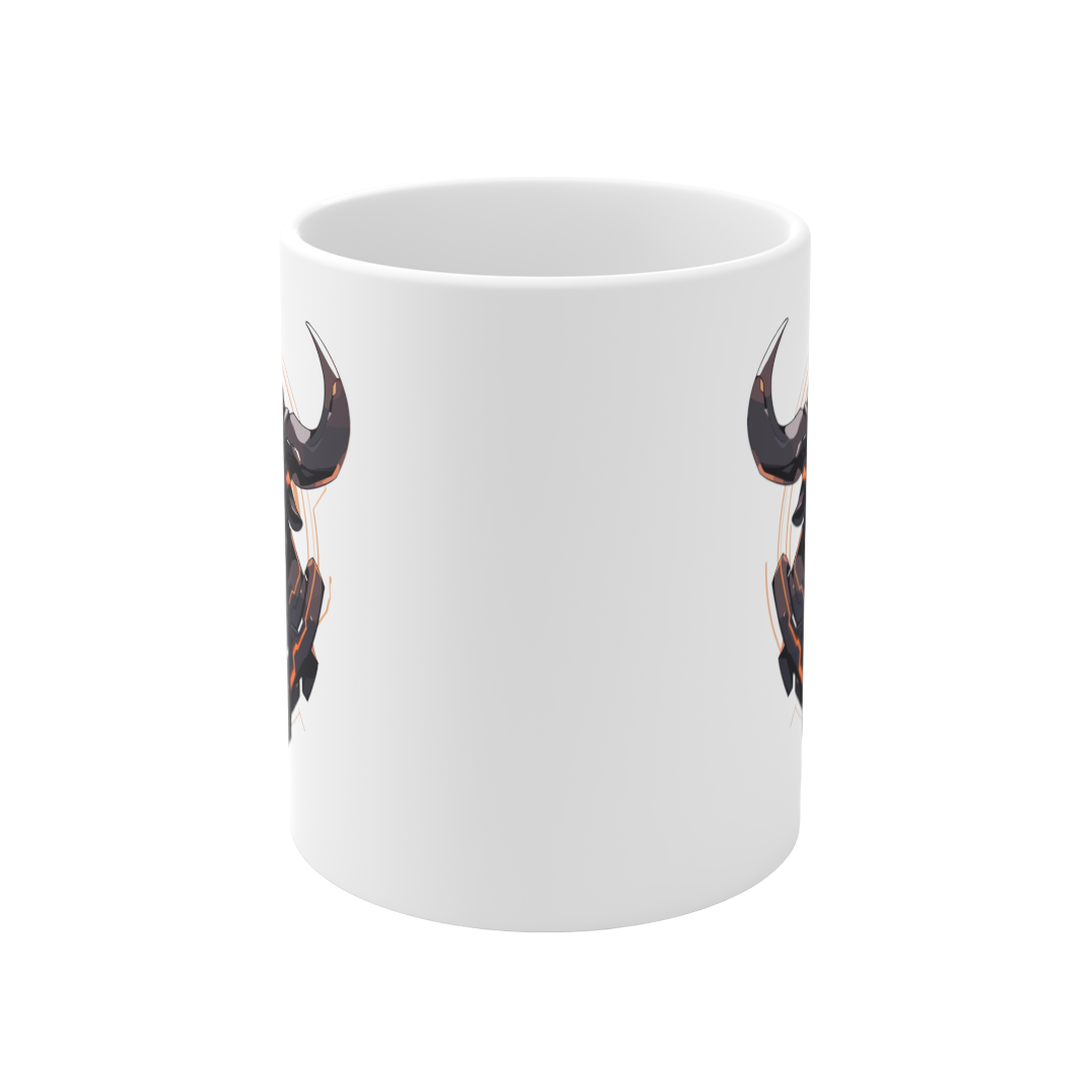 11 Oz Mug | Mascot-Bull-008