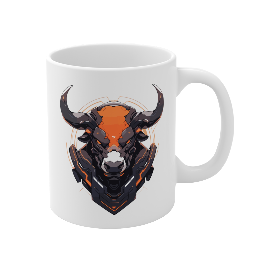 11 Oz Mug | Mascot-Bull-008