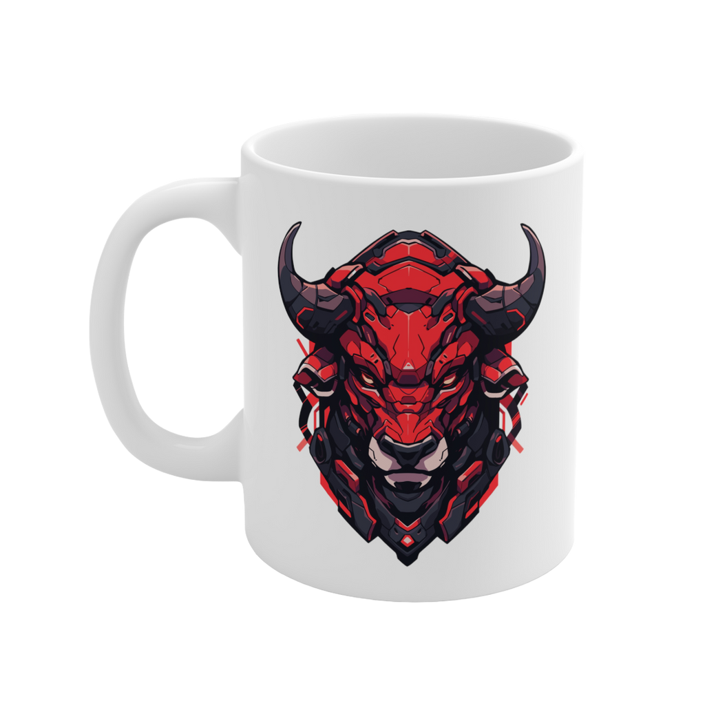 11盎司马克杯 | Mascot-Bull-009