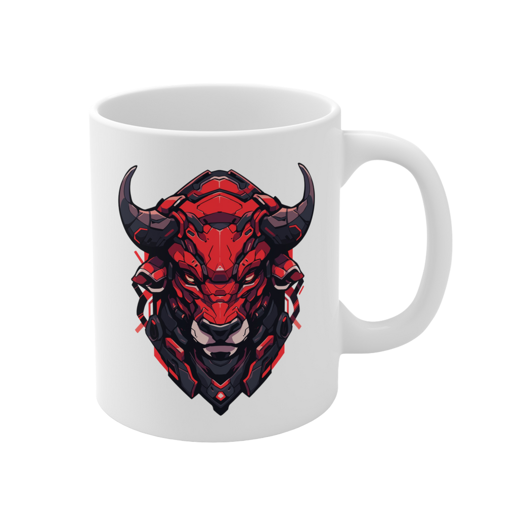 11盎司马克杯 | Mascot-Bull-009