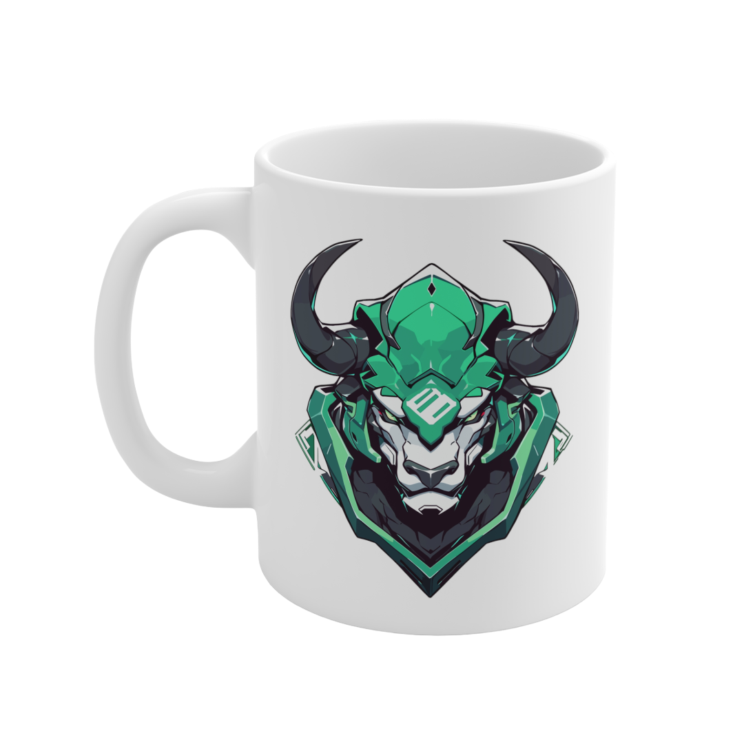 11 Oz Mug | Mascot-Bull-011