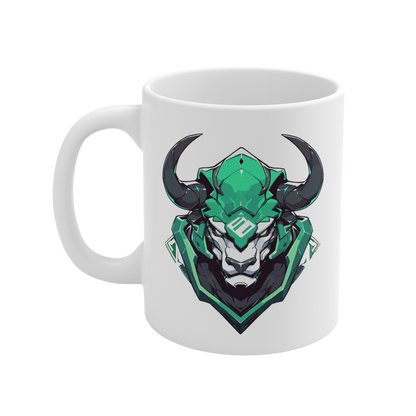 11 Oz Mug | Mascot-Bull-011