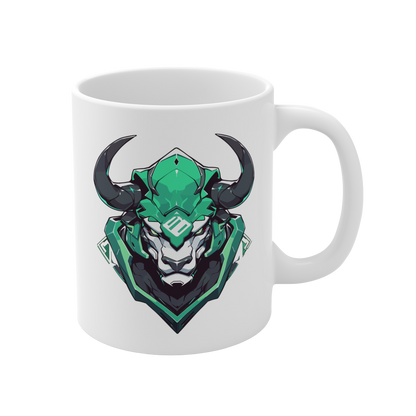 11 Oz Mug | Mascot-Bull-011