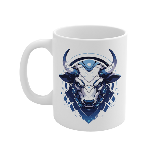 11 Oz Mug | Mascot-Bull-013