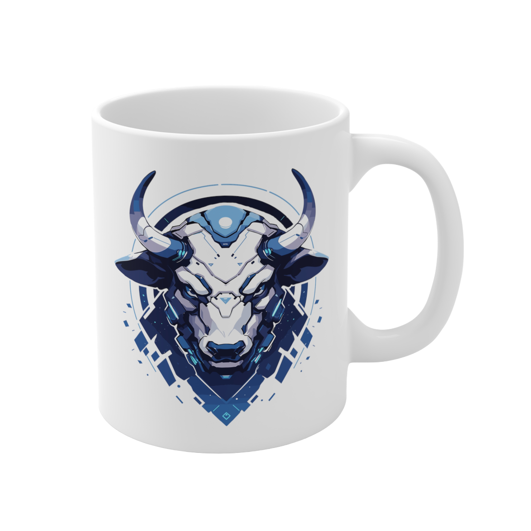 11 Oz Mug | Mascot-Bull-013