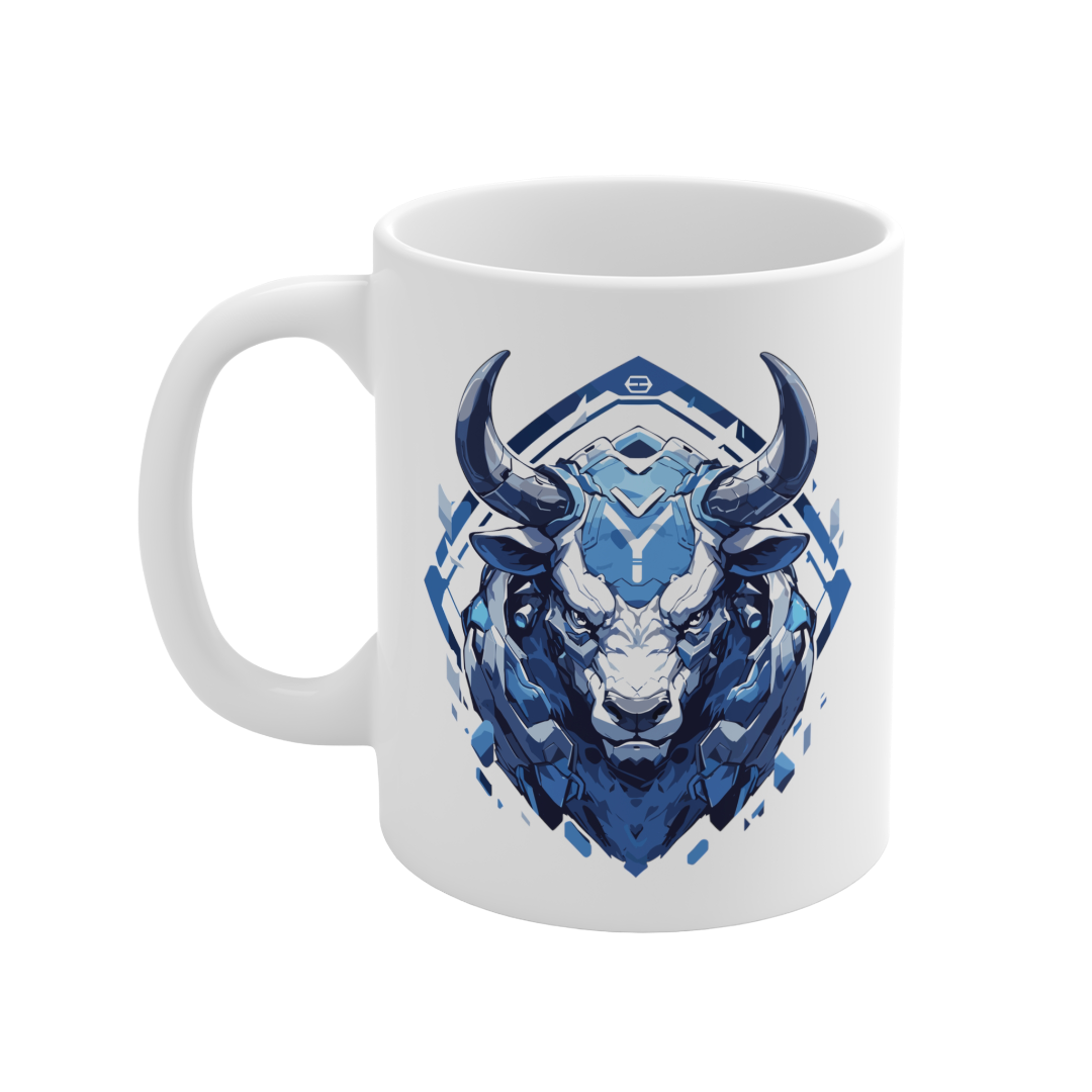 11 Oz Mug | Mascot-Bull-014