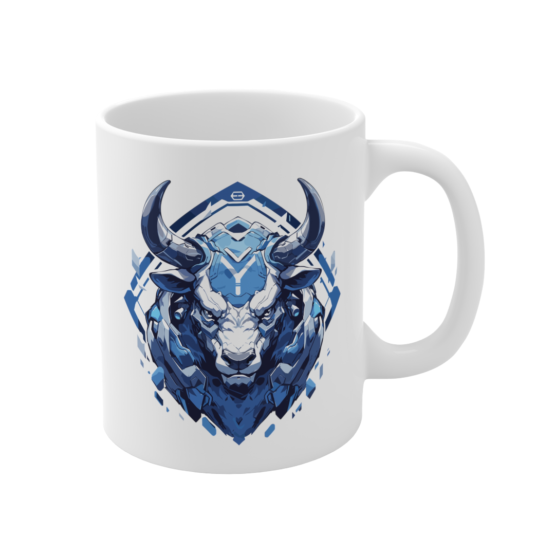 11 Oz Mug | Mascot-Bull-014